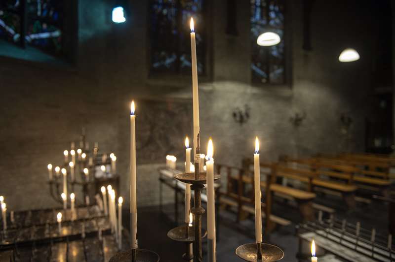 kerkkaars religieuze kaarsen